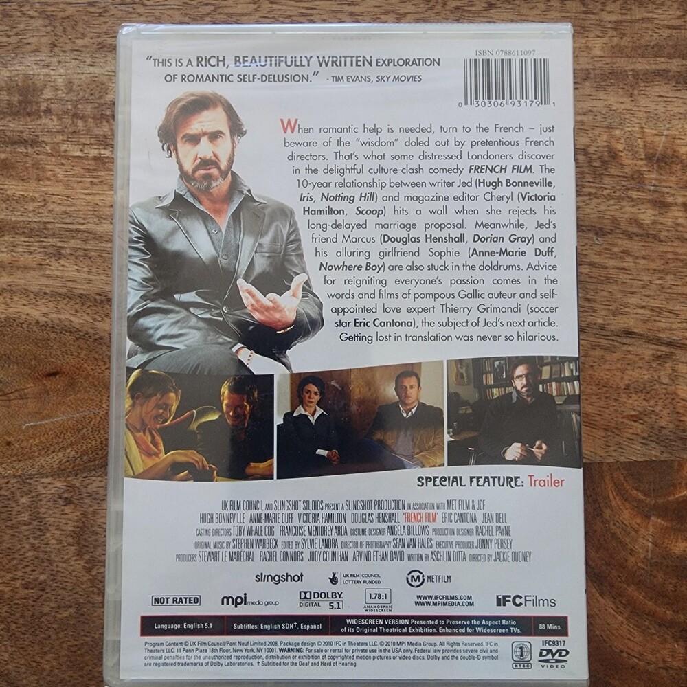 French Film DVD Widescreen Hugh Bonneville Anne-Marie Duff NR Comedy IFC Films - Picture 3 of 3